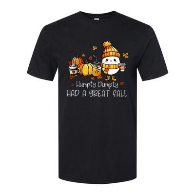 Had A Great Fall Egg Thanksgiving Autumn Funny Softstyle® CVC T-Shirt