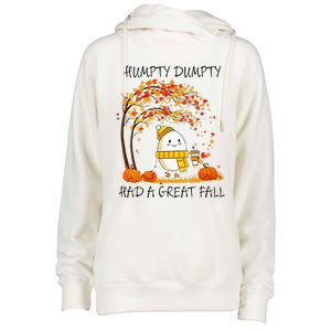 Had A Great Fall Funny Egg Thanksgiving Autumn Womens Funnel Neck Pullover Hood