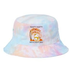 Had A Great Fall Funny Egg Thanksgiving Autumn Tie Dye Newport Bucket Hat