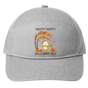 Had A Great Fall Funny Egg Thanksgiving Autumn 7-Panel Snapback Hat