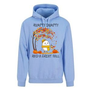 Had A Great Fall Funny Egg Thanksgiving Autumn Unisex Surf Hoodie