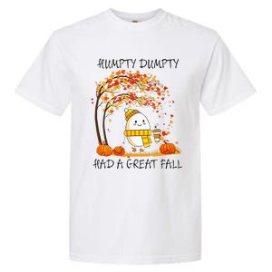 Had A Great Fall Funny Egg Thanksgiving Autumn Garment-Dyed Heavyweight T-Shirt