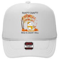 Had A Great Fall Funny Egg Thanksgiving Autumn High Crown Mesh Back Trucker Hat