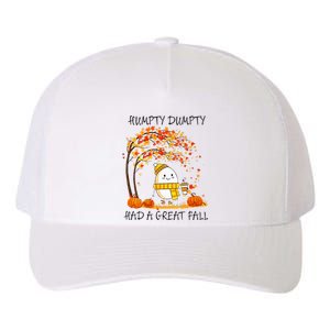 Had A Great Fall Funny Egg Thanksgiving Autumn Yupoong Adult 5-Panel Trucker Hat