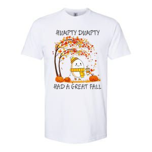 Had A Great Fall Funny Egg Thanksgiving Autumn Softstyle CVC T-Shirt