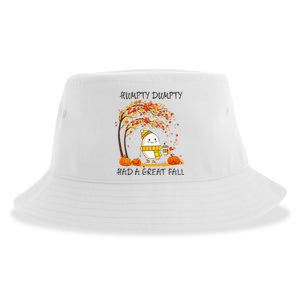 Had A Great Fall Funny Egg Thanksgiving Autumn Sustainable Bucket Hat