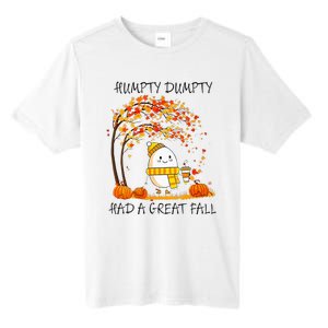 Had A Great Fall Funny Egg Thanksgiving Autumn Tall Fusion ChromaSoft Performance T-Shirt