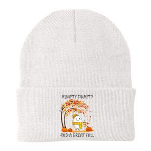 Had A Great Fall Funny Egg Thanksgiving Autumn Knit Cap Winter Beanie