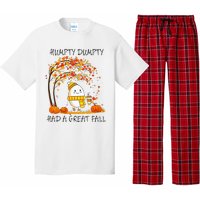 Had A Great Fall Funny Egg Thanksgiving Autumn Pajama Set