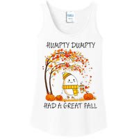 Had A Great Fall Funny Egg Thanksgiving Autumn Ladies Essential Tank