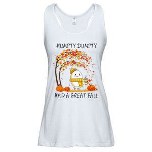 Had A Great Fall Funny Egg Thanksgiving Autumn Ladies Essential Flowy Tank