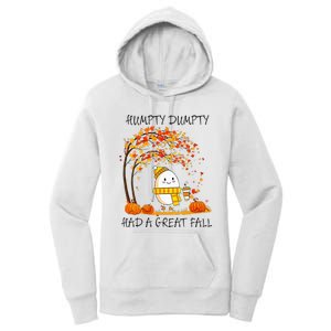 Had A Great Fall Funny Egg Thanksgiving Autumn Women's Pullover Hoodie