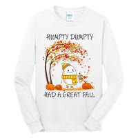 Had A Great Fall Funny Egg Thanksgiving Autumn Tall Long Sleeve T-Shirt