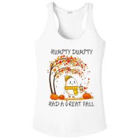 Had A Great Fall Funny Egg Thanksgiving Autumn Ladies PosiCharge Competitor Racerback Tank