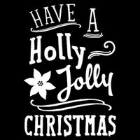 Have A Holly Jolly Christmas Tie-Dye T-Shirt
