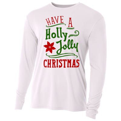 Have A Holly Jolly Christmas Cooling Performance Long Sleeve Crew