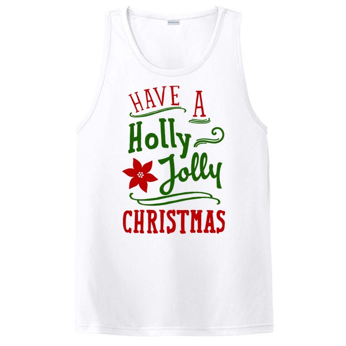 Have A Holly Jolly Christmas PosiCharge Competitor Tank