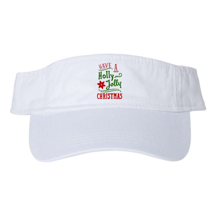 Have A Holly Jolly Christmas Valucap Bio-Washed Visor