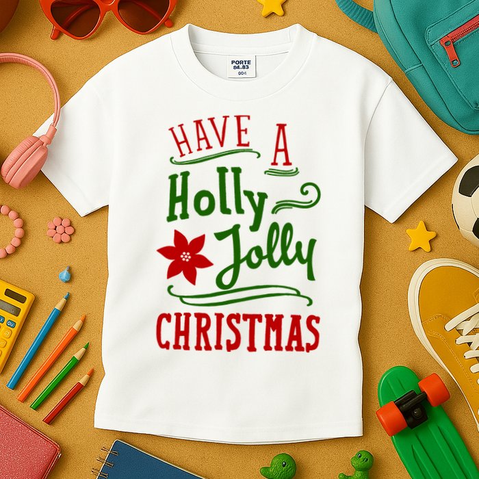 Have A Holly Jolly Christmas Kids T-Shirt