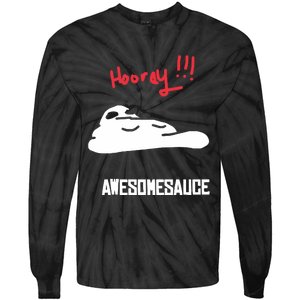 Hooray Awesomesauce Tie-Dye Long Sleeve Shirt