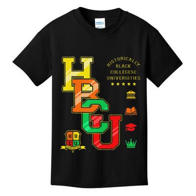 Hbcu Apparel Historically Black Colleges Universities Grad Kids T-Shirt