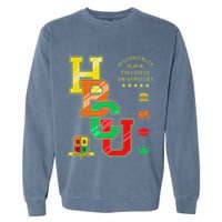 Hbcu Apparel Historically Black Colleges Universities Grad Garment-Dyed Sweatshirt