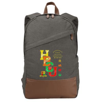Hbcu Apparel Historically Black Colleges Universities Grad Cotton Canvas Backpack