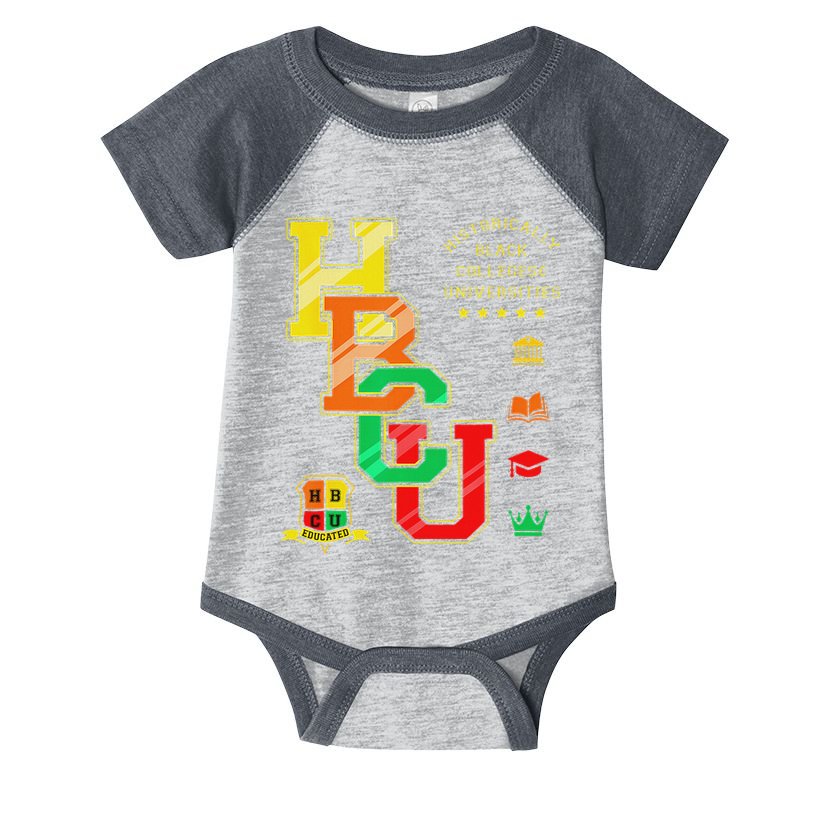 Hbcu Apparel Historically Black Colleges Universities Grad Infant Baby Jersey Bodysuit