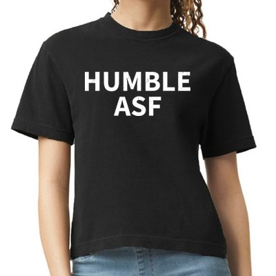 Humble Asf Comfort Colors Boxy T-Shirt