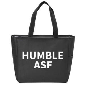 Humble Asf Zip Tote Bag