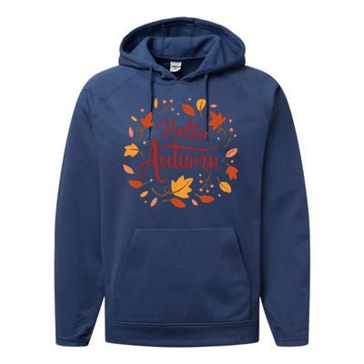 Hello Autumn Performance Fleece Hoodie