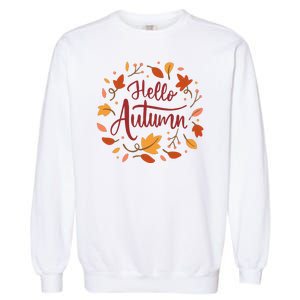 Hello Autumn Garment-Dyed Sweatshirt