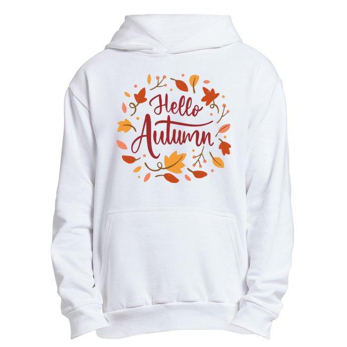 Hello Autumn Urban Pullover Hoodie