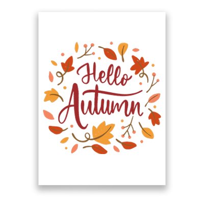 Hello Autumn Poster