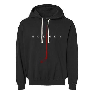 Hockey Apparel Hockey Pullover Hoodie Garment-Dyed Fleece Hoodie