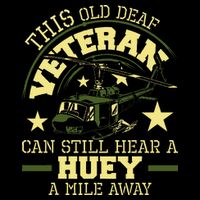 Hear A Huey A Mile Away Helicopter Pilot Vietnam Veteran City Backpack