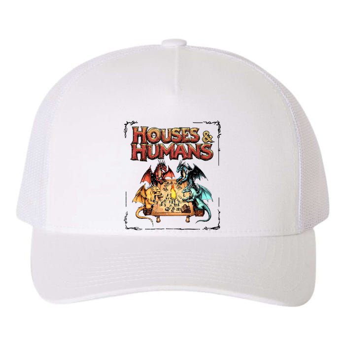 Houses And Humans Dd Vintage Yupoong Adult 5-Panel Trucker Hat