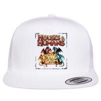 Houses And Humans Dd Vintage Flat Bill Trucker Hat