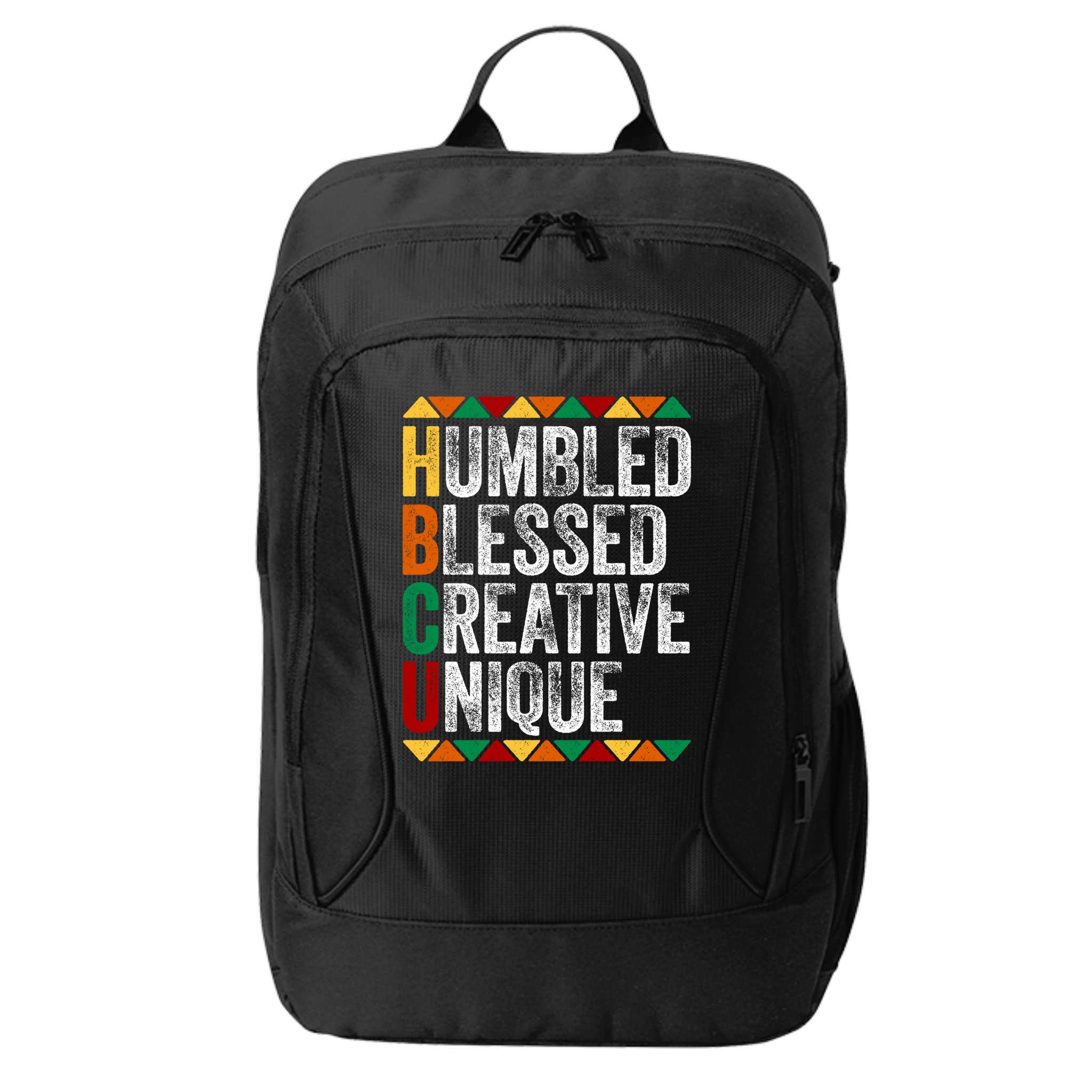 HBCU Abbreviations - HBCU Humbled Blessed Creative Unique Historical City Backpack