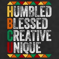 HBCU Abbreviations - HBCU Humbled Blessed Creative Unique Historical Microfiber Hand Towel