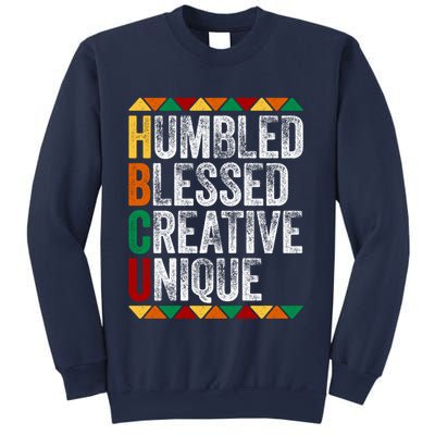 HBCU Abbreviations - HBCU Humbled Blessed Creative Unique Historical Sweatshirt
