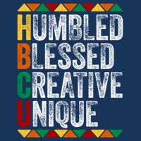 HBCU Abbreviations - HBCU Humbled Blessed Creative Unique Historical Sustainable Bucket Hat