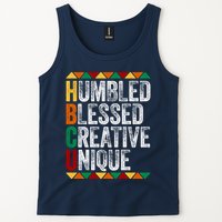 HBCU Abbreviations - HBCU Humbled Blessed Creative Unique Historical Tank Top