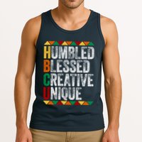HBCU Abbreviations - HBCU Humbled Blessed Creative Unique Historical Tank Top