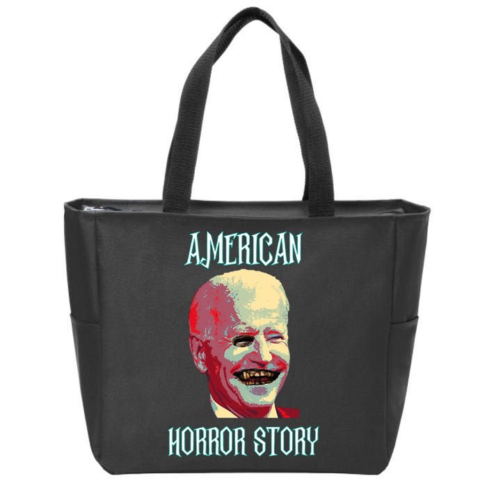 Halloween American Horror Story Zip Tote Bag