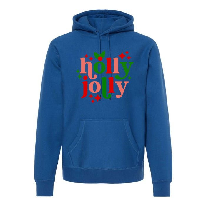 Have A Hollyjolly Colorful Christmas Mistletoe Xmas Holiday Gift Premium Hoodie