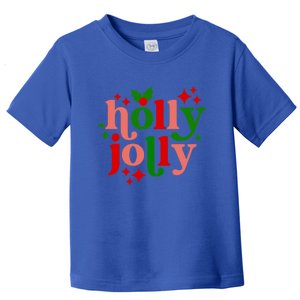 Have A Hollyjolly Colorful Christmas Mistletoe Xmas Holiday Gift Toddler T-Shirt