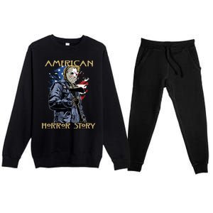 Halloween American Horror Story Premium Crewneck Sweatsuit Set