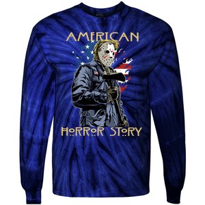 Halloween American Horror Story Tie-Dye Long Sleeve Shirt