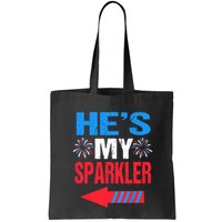 His And Hers 4th Of Julys Couples He's My Sparkler Bag